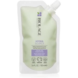 Biolage HydraSource Deep Treatment 100ml - Maschera Idratante Professionale per Capelli Secchi e Crespi