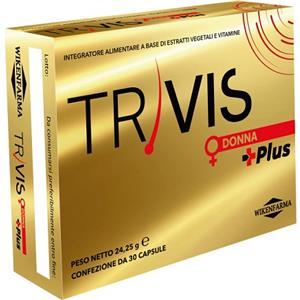 Wikenfarma Trivis Donna Plus - Integratore Alimentare per il Benessere Femminile in 30 Capsule