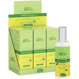 Helan Zanzhelan Spray Ecologico 100ml - Protezione Naturale contro Insetti, Idratante e Rinfrescante
