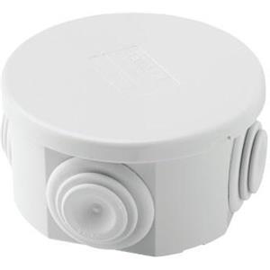 GEWISS Scatola di Derivazione Stagna IP44 65x35 mm con Passacavi in Tecnopolimero Grigio RAL 7035