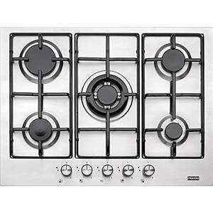 Franke FHNL 705 4G TC XS E Incasso Gas Acciaio Inox Piano cottura - Piastra (Incasso, Piano cottura a gas, Acciaio inossidabile, Acciaio inossidabile, Medio, Rotatore)