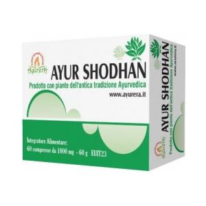 Bliss Ayurveda Ayur Shodhan - Integratore depurativo con Terminalia chebula e Phyllanthus, 60 Compresse
