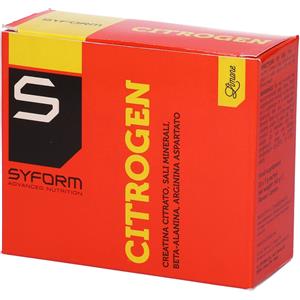 SYFORM Srl Citrogen Limone 20 Buste da 6g - Integratore Alimentare Creatina Citrato