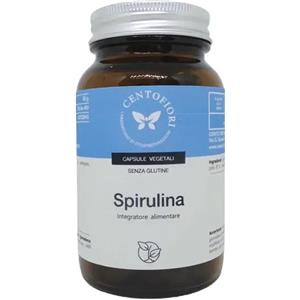 Cento Fiori Spirulina 100 Capsule Vegetali - Integratore Alimentare Ricostituente
