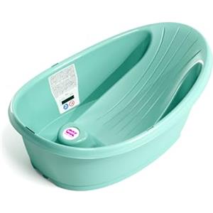 OKBABY Onda Baby - Vaschetta Compatta per il Bagnetto del Neonato 0-12 Mesi - Azzurro