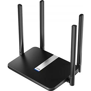 Cudy AC1200 WiFi Mesh Router 4G LTE Con Sim, Dual-Band 1200Mbps,4 porte 100Mbps LAN/WAN, 4 antenne 5 dBi, DDNS, FDD and TDD, VPN, SIM Collega e usa, Alternativa per ADSL, LT500