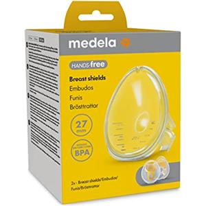 Medela Coppe per il seno Hands-free Medela, 2 coppe per il seno, senza BPA, accessori per tiralatte Hands-free Medela, accessori per coppe raccoglilatte Hands-free