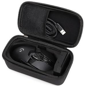 Hesupy Custodia protettiva rigida per mouse EVA per Logitech G502, custodia da viaggio per mouse da gioco wireless G502