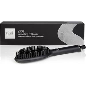 ghd Glide Hot Brush, Spazzola Lisciante con Tecnologia di Riscaldamento in Ceramica e Ionizzatore, Nero, 32.89 x 10.21 x 10.31 cm, 30 cm, 560 g