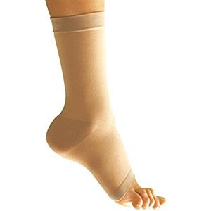 MANIFATTURA BERNINA Variform 1504 (Taglia 5) - Cavigliera Elastica medicale in Cotone a Compressione Graduata