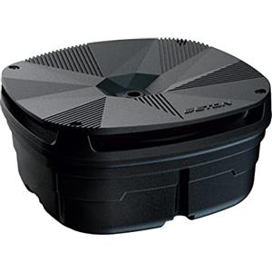 Eton Res 12 - Ruota di scorta piatta Subwoofer attivo, dotata di woofer da 30 cm/12 e amplificatore da 500 Watt, installazione Plug & Play anche nella ruota di scorta
