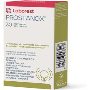 Laborest Prostanox - Integratore per la Funzionalità della Prostata e delle Vie Urinarie - 30 Compresse