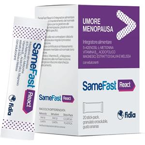 FIDIA FARMACEUTICI SpA samefast react 20 stick pack