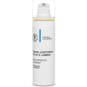 Unifarco Crema Contorno Occhi e Labbra 25ml - Antirughe, Acido Ialuronico, A Rapido Assorbimento, Senza Profumo