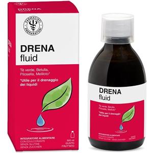 UNIFARCO Drenafluid 300 ml - Integratore Drenante con Tè Verde, Betulla, Pilosella e Meliloto