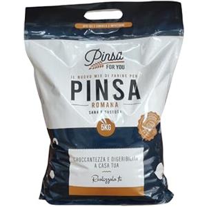 Pinsa For You Farina Pinsa Romana da 5 kg - Mix per l'Originale Pinsa Romana