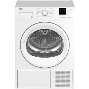 Beko - DRX837WI - Asciugatrice Standard, 8Kg, Classe A+++, Linea Estetica Smart, Display Digit, Motore ProSmart™ Inverter, Oblò Bianco, Programma Lana, Dimensioni HxLxP: 84,6 x 59,7 x 63,3