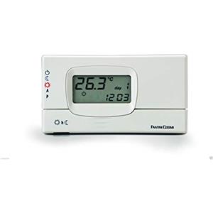 Fantini Cosmi C31 Cronotermostato da Parete, Bianco