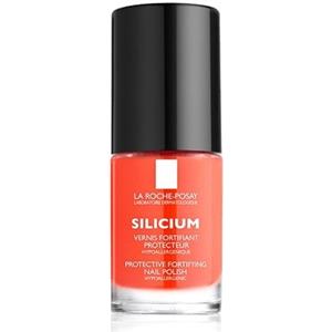 LA ROCHE POSAY Smalto Silicium Corail 12 - Rinforzante per Unghie Fragili con Filtro Solare, Ipoallergenico, 6 ml