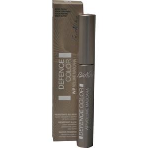 BioNike Mascara Volumizzante Waterproof 01 Noir - Resistente all'acqua, Texture Fluida, Applicatore a Setole Morbide