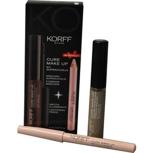 KORFF Kit Sopracciglia 03 con Mascara Fissante e Matita Illuminante