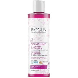 Bioclin Bio-Volume Shampoo Volumizzante 200ml - Delicato per Capelli Sottili e Cute Sensibile con Estratto di Ciliegia