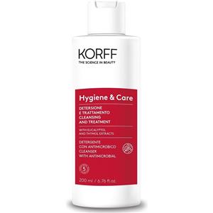 Korff Gel Detergente Antimicrobico 200 ml - Deterge Delicatamente e Rispetta la Pelle