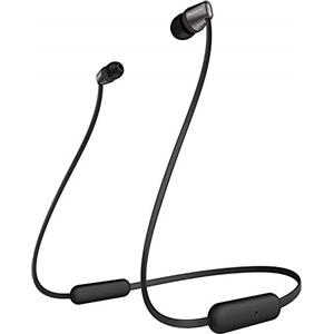 Sony Wi-C310 - Cuffie Wireless In-Ear, Compatibile con Google Assistant E Siri, Batteria Fino a 15 Ore, Bluetooth, Nero