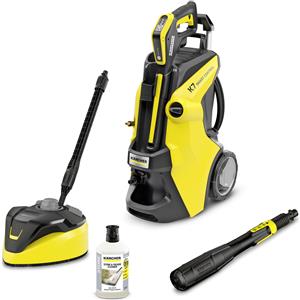 Karcher Idropulitrice K 7 Premium Smart Control Home, Pressione 180 bar, Portata 600 l/h, Area di Lavoro 60 m²/h, Filtro Acqua Premontato, Incl. Tubo e Pistola Alta Pressione, Lancia Multi Jet