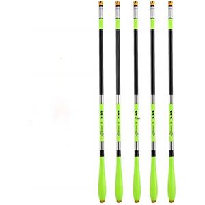 NGHSDO Canna da Pesca Fissa Streaming mano canna da pesca 2.7.3.6M 4.5M 5.4M 6.3M 7.2M in fibra di carbonio telescopica canna da pesca canna da pesca Polo Canna da Pesca ( Color : Light Green , Size : 7.2 )