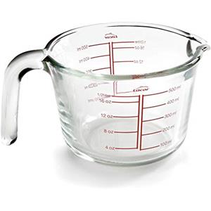 LACOR 67133 - Caraffa dosatrice, vetro borosilicato, 0'5 l