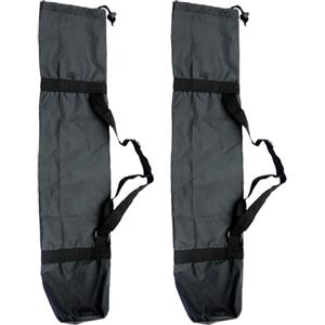 KASESSS 2 Pezzi Borsa per Tappetino Yoga, Borsa per Tappeto Palestra, Sacca per Tappetino Palestra con Tracolla Regolabile, Borsa con Coulisse per Treppiede,Yoga Accessori,Tappetini Pilates,23x130cm