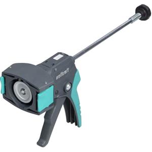 wolfcraft MG 310 - pistola per silicone COMPACT I 4357000 I Soluzione compatta salvaspazio