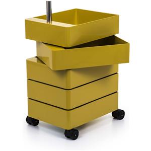 Magis Cassettiera Multifunzionale 360° con 5 Cassetti Rotanti e Ruote