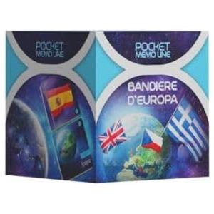 Cranio Creations - Pocket Memo Line - Bandiere D'Europa, Un Nuovo Modo Di Giocare E Di Imparare Con Il Memory, Edizione in Lingua Italiana