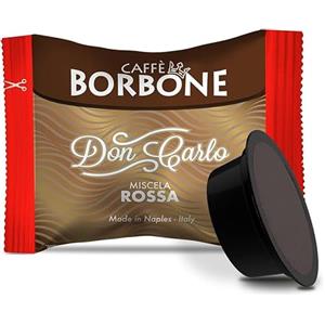 Caffè Borbone Don Carlo, Miscela Rossa - 300 Capsule, Compatibili con Macchine Lavazza®* A Modo Mio®* (3 confezione da 100)
