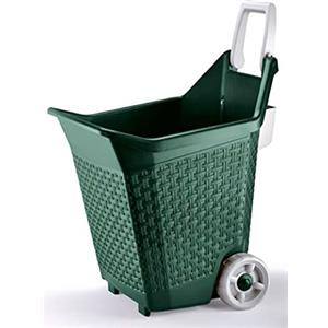 Bama Kart Carriola porta-tutto per Giardino, Muschio, 59 x 50 x 72 cm