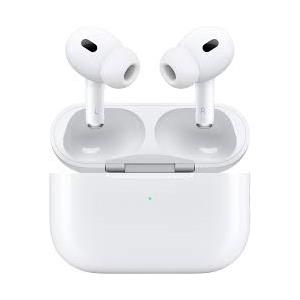 Apple Auricolari Apple AirPods Pro 2.Gen wireless con custodia di ricarica MagSafe Usb-C Bianco [MTJV3ZM/A]