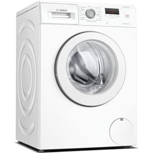 Bosch Elettrodomestici Bosch WAJ24068II Serie 2, Lavatrice a carica frontale, capacità 8 kg, 1200 rpm, Hygiene Plus: Lavaggio igienico anche a 40 °C, SpeedPerfect, Bianco, 60 cm