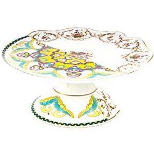 SELETTI Alzatina per Torte Hybrid Leandra in Porcellana Ø20cm - Design Ibrido Est-Ovest