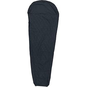 ALPS Mountaineering Sleeping Bag Liner, Sacco a Pelo Unisex, Carbone, Taglia Unica