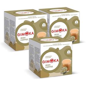 Gimoka - Compatibile Per Nescafé - Dolce Gusto - 48 Capsule - Gusto IRISH COFFEE - Made In Italy - 3 Confezioni Da 16 Capsule
