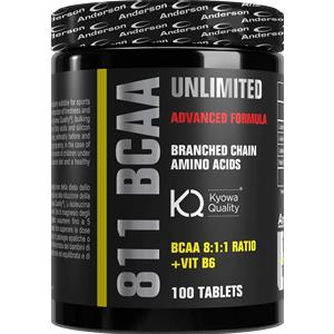 Anderson 8:1:1 Bcaa Unlimited + Vit B6 Kyowa 100 cpr