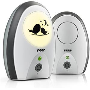 Reer GmbH 50070 Baby Monitor, Rigi Digital a Prova di Intercettazione, Luce Notturna, Funzione Interfono