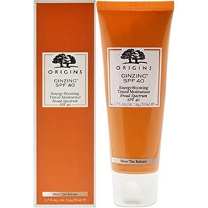 Origins Ginzing, crema idratante energizzante, colorata, con protezione solare SPF 40, 50 ml