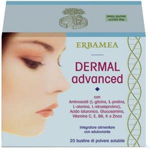 ERBAMEA Srl Dermal Advanced 20bust - Integratore per la Pelle - 20 Bustine