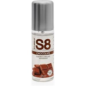 STIMUL8 Lubrificante al Cioccolato 125 ml - Aromatizzato, a Base d'Acqua, Scorrevolezza Sensazionale