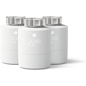 tado° Testa Termostatica Intelligente, set da 3 - Accessorio aggiuntivo per il controllo multi-stanza - Gestione intelligente del riscaldamento - Valvola termostatica wifi - Termovalvole wireless