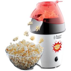 Russell Hobbs Pop Corn Maker - Fiesta - Macchina Pop Corn ad aria calda - Senza grassi e olio, incluso misurino per mais, senza BPA, 1200 W, Pop Corn 24630-56