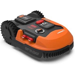 WORX WR167E Robot rasaerba Landroid M700 Plus, Arancione, 700 mq